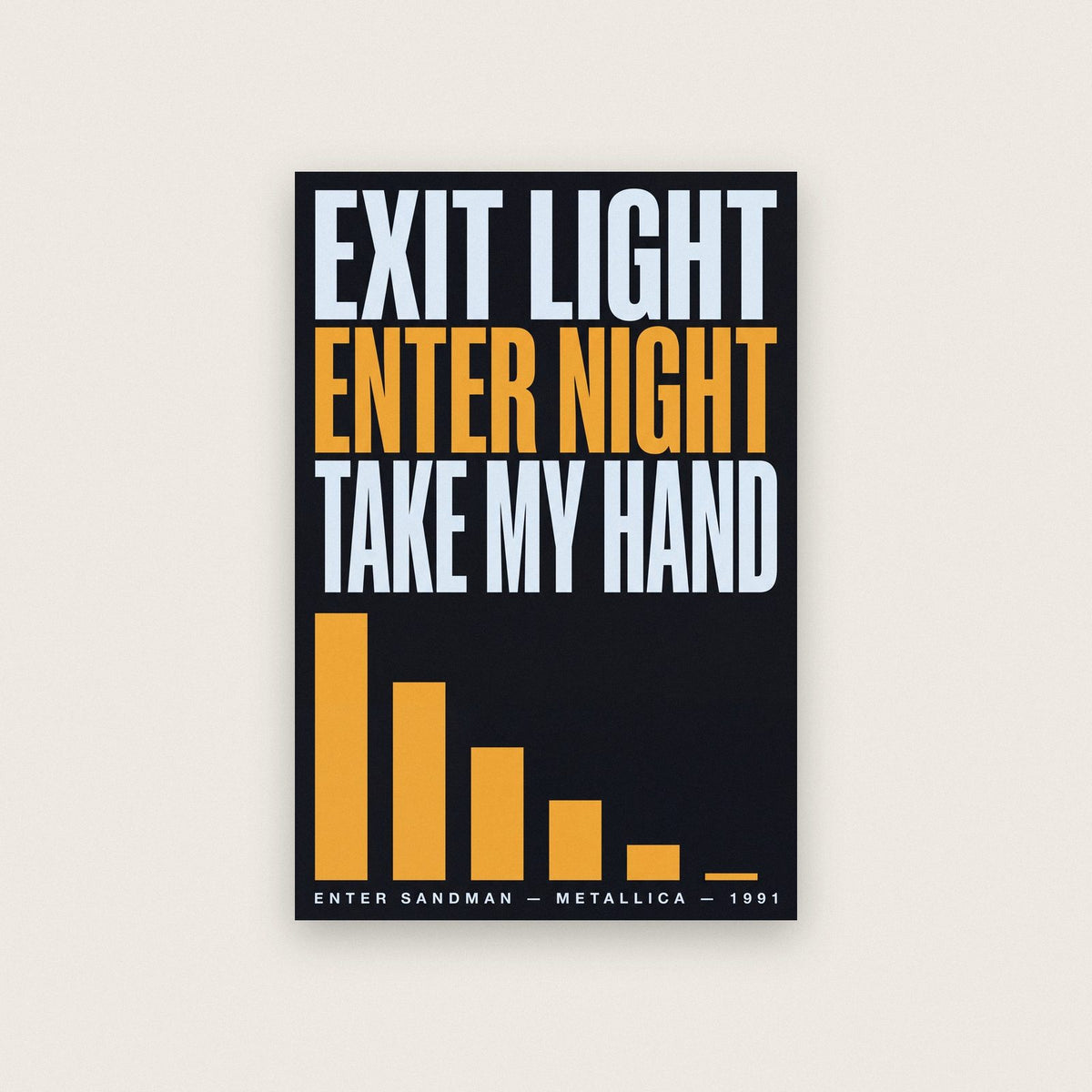 Enter Sandman Print