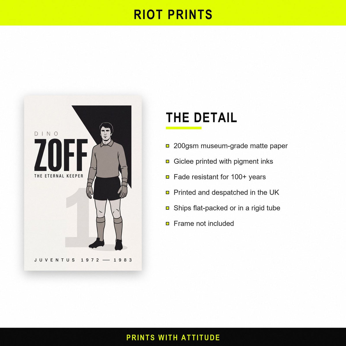 Dino Zoff Print paper and printing specification