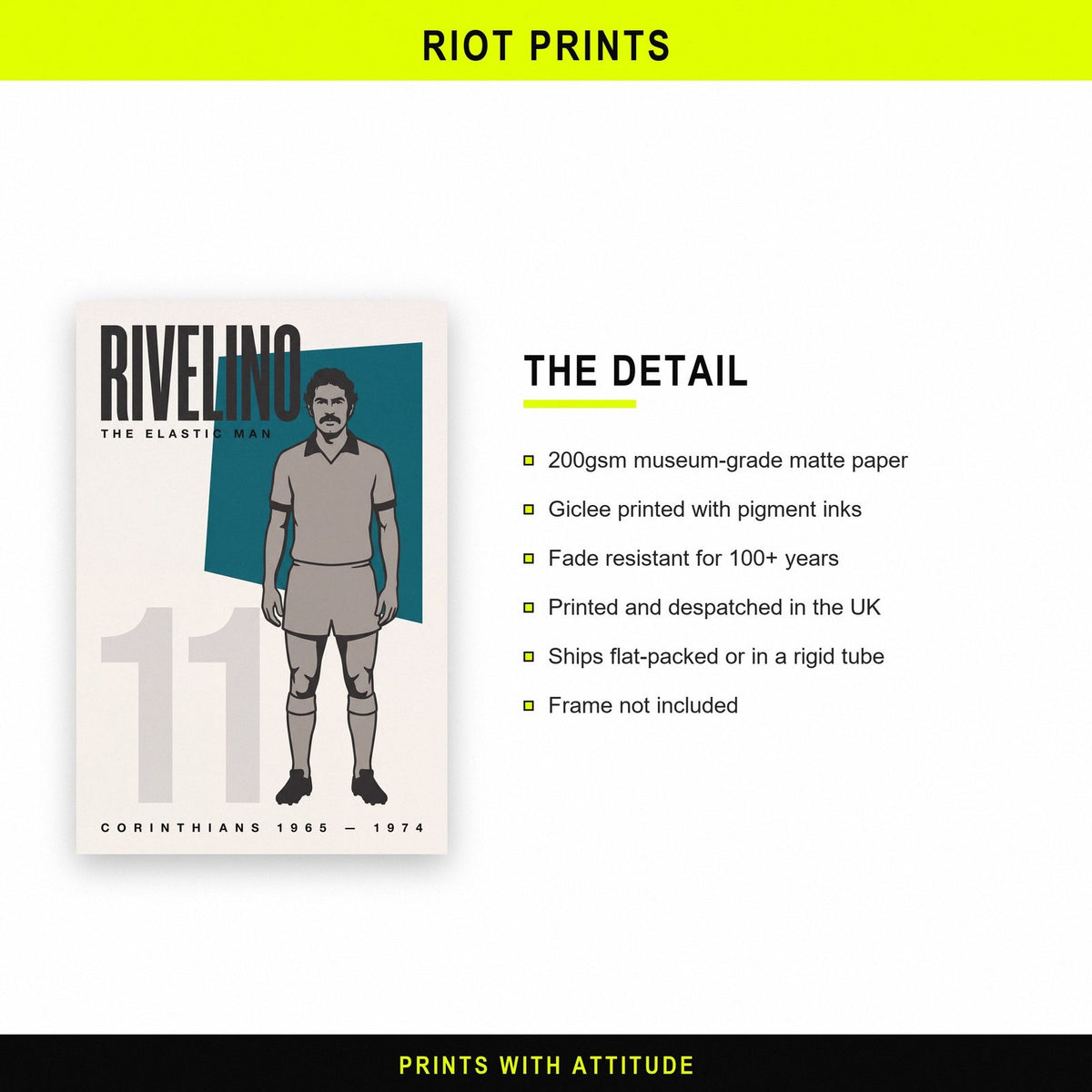 Rivelino Print paper and printing specification