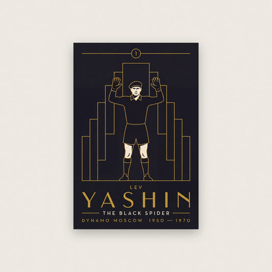 Lev Yashin Art Deco Print