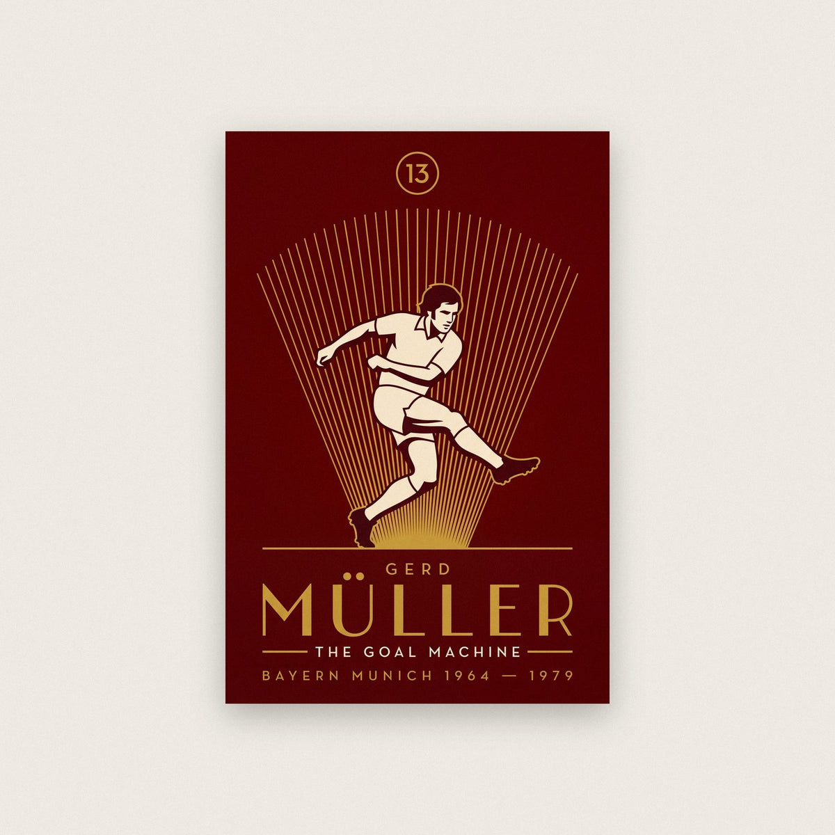 Gerd Muller Art Deco Print