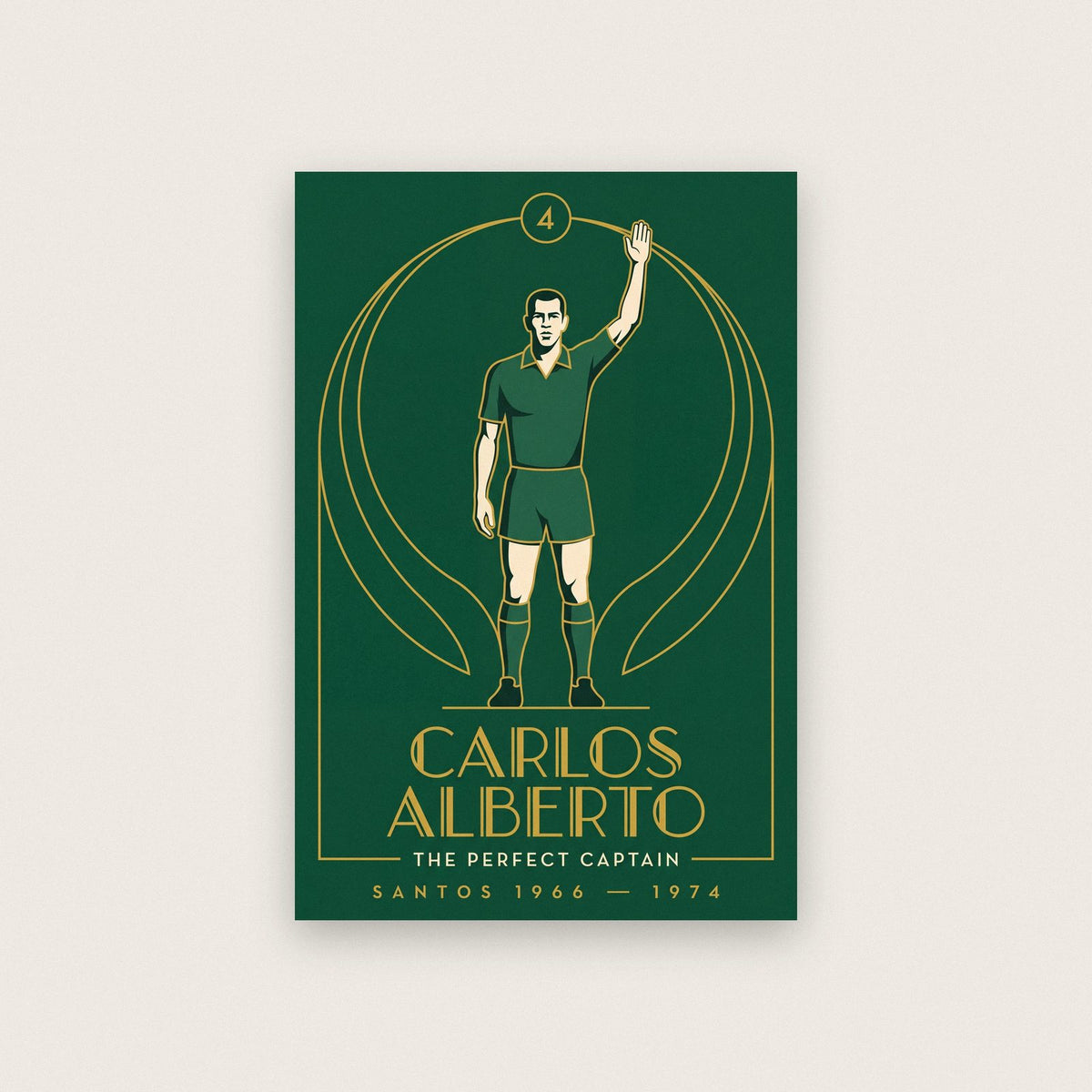 Carlos Alberto Art Deco Print