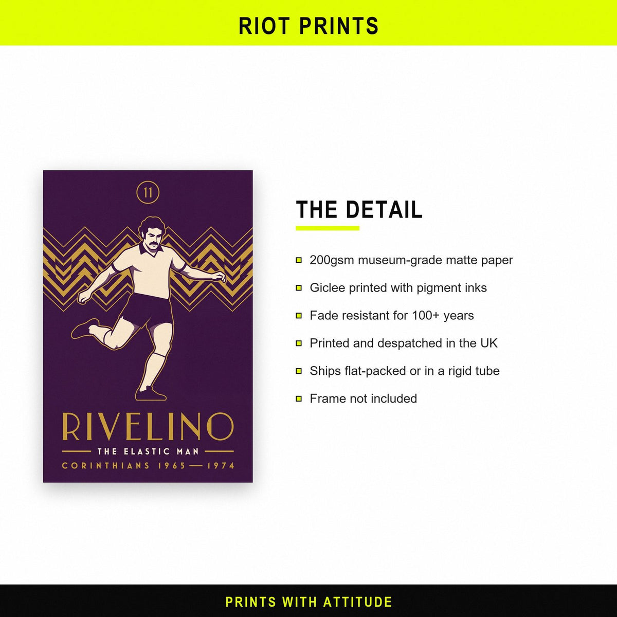 Rivelino Art Deco Print paper and printing specification