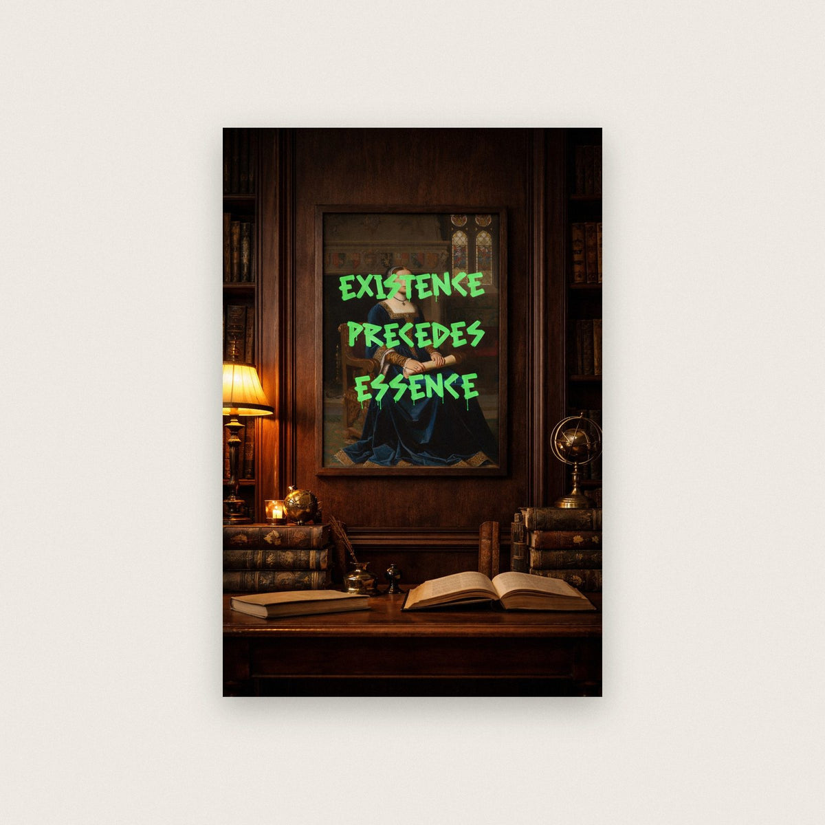 Existence Precedes Essence Print
