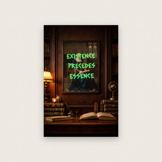 Existence Precedes Essence Print