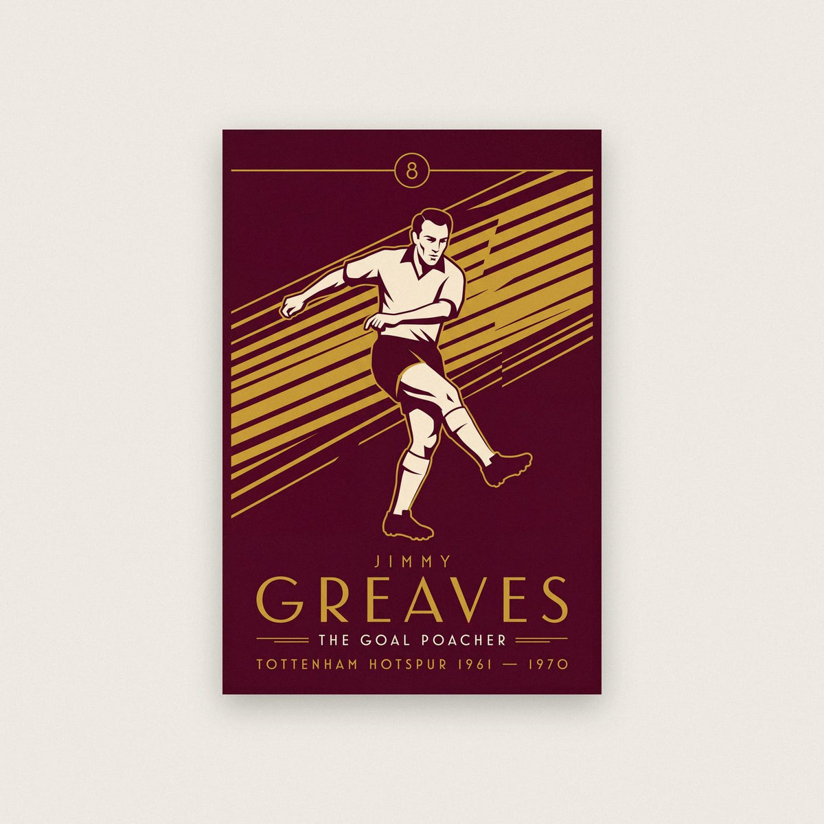 Jimmy Greaves Art Deco Print