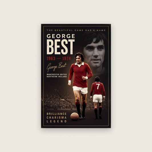 George Best Cinematic Print