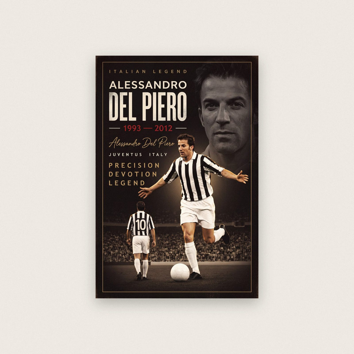 Alessandro Del Piero Cinematic Print