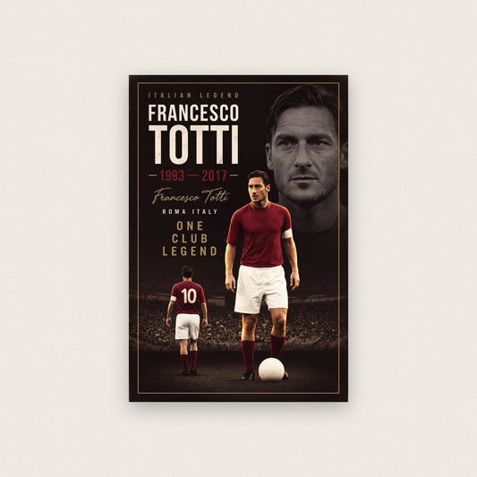 Francesco Totti Cinematic Print