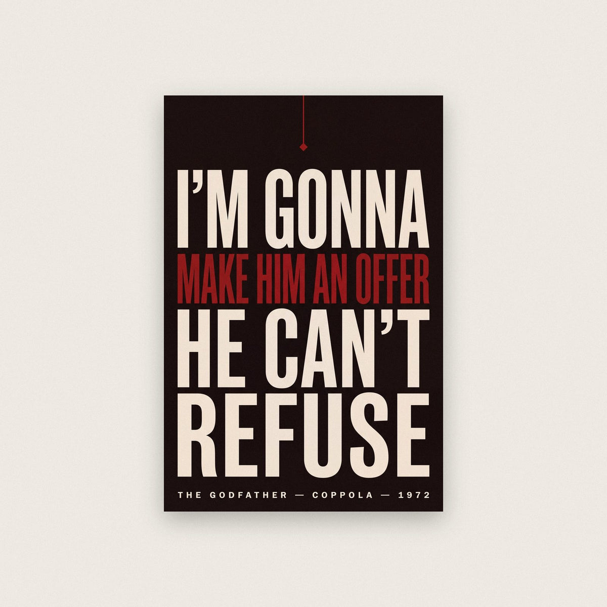 The Godfather Print