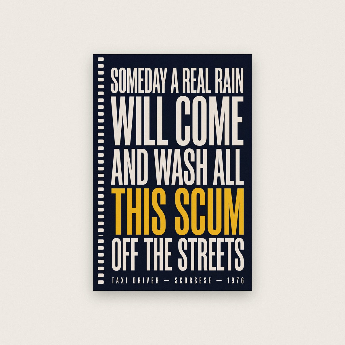 Taxi Driver Print