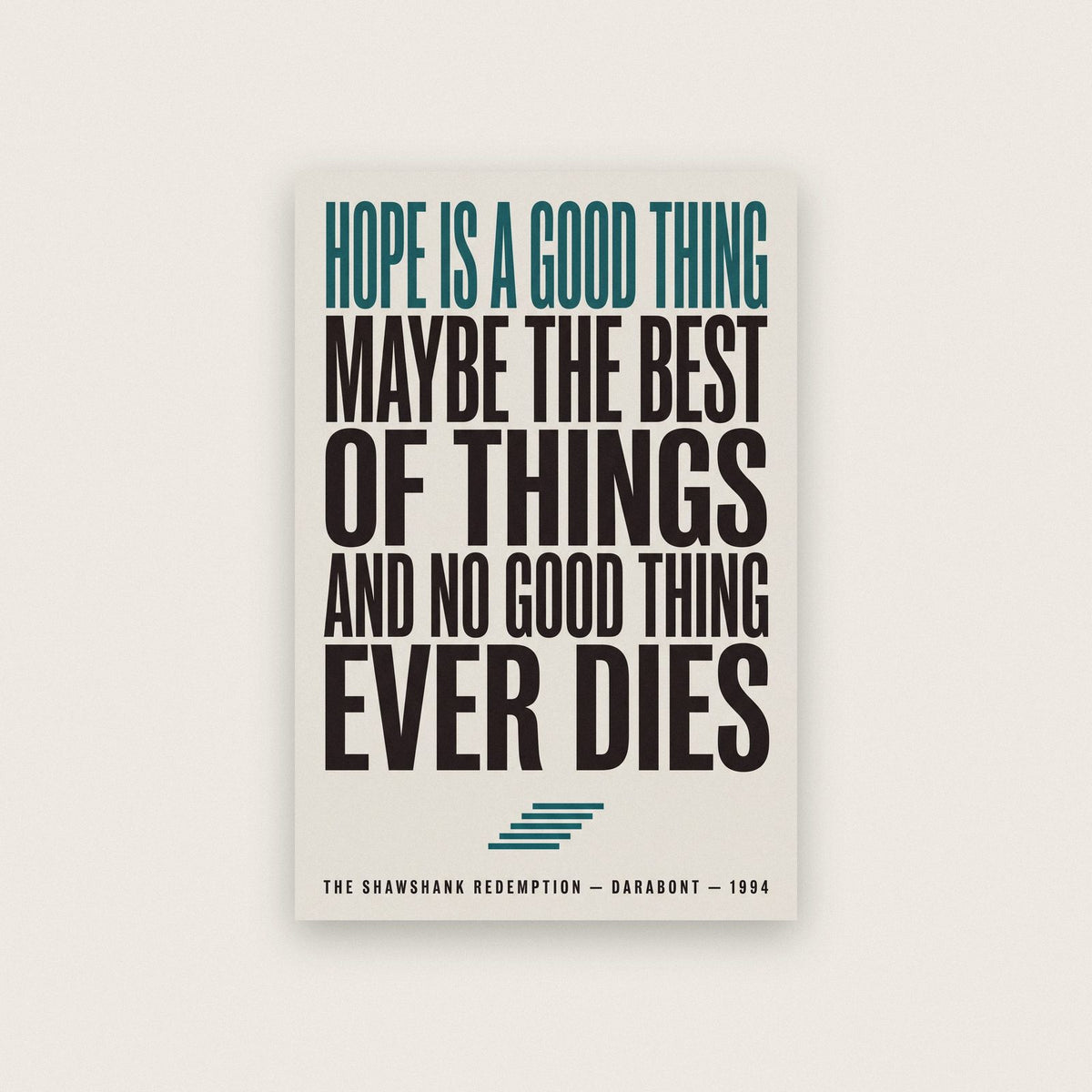 Shawshank Redemption Print