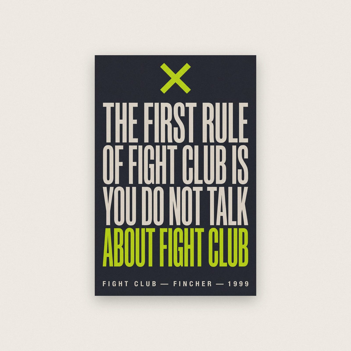 Fight Club Print