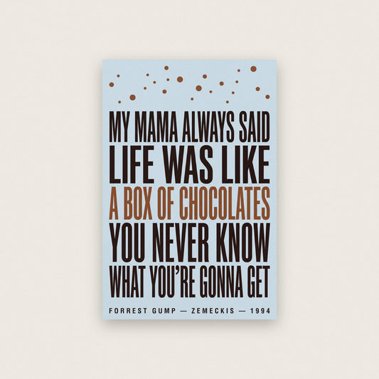 Forrest Gump Print