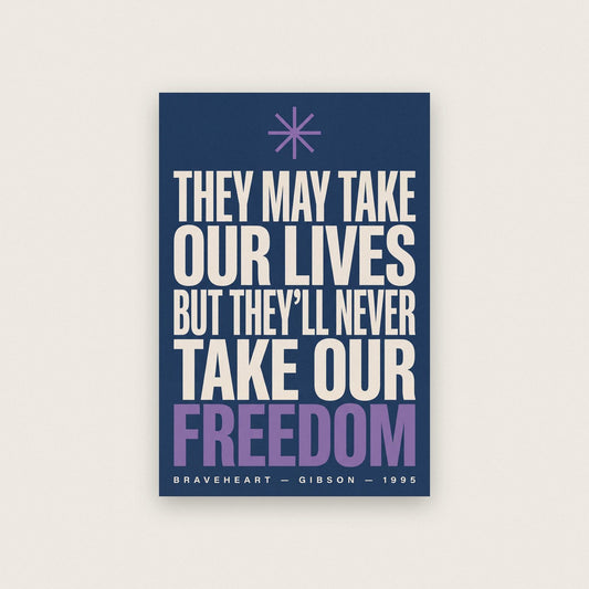 Braveheart Print