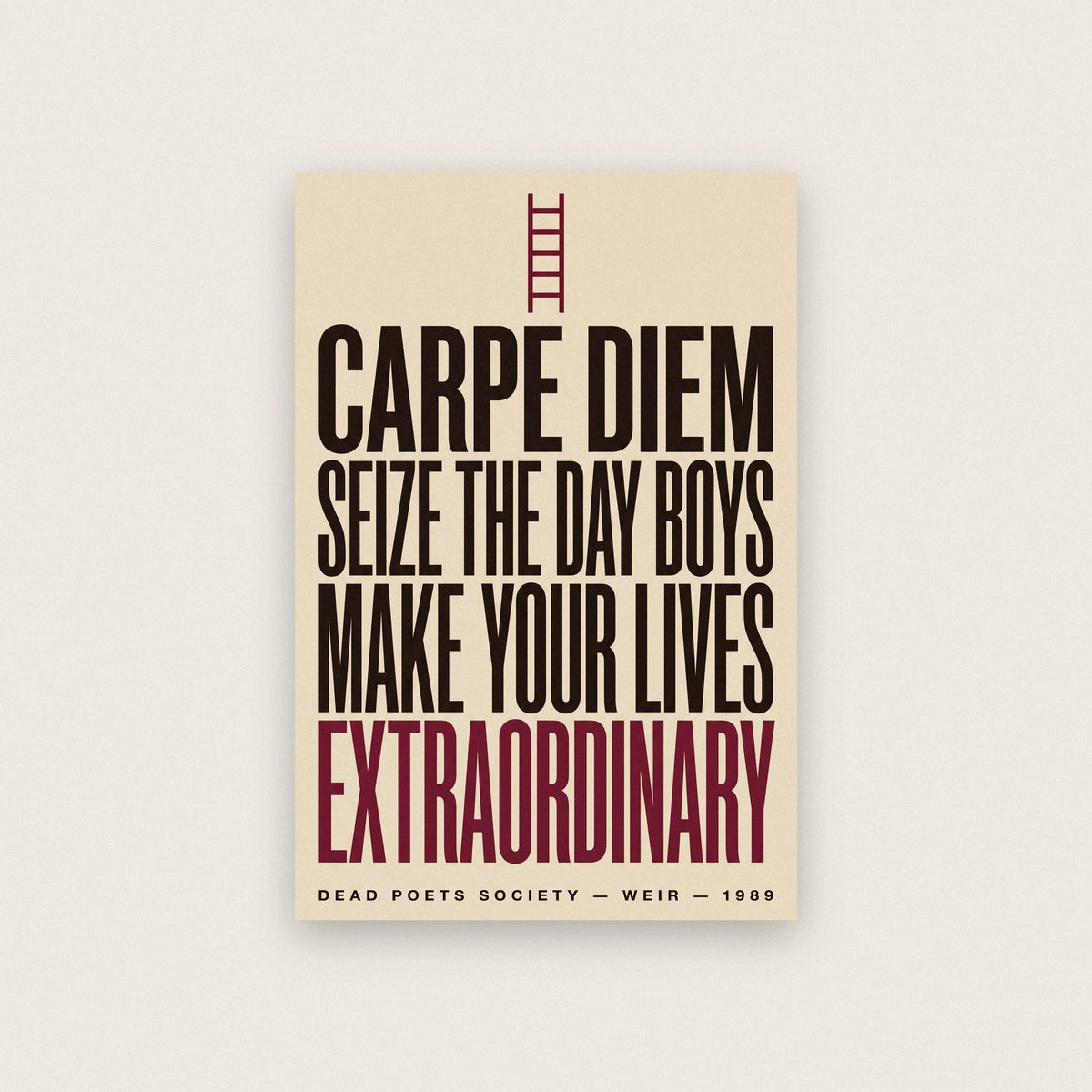 Dead Poets Society Print