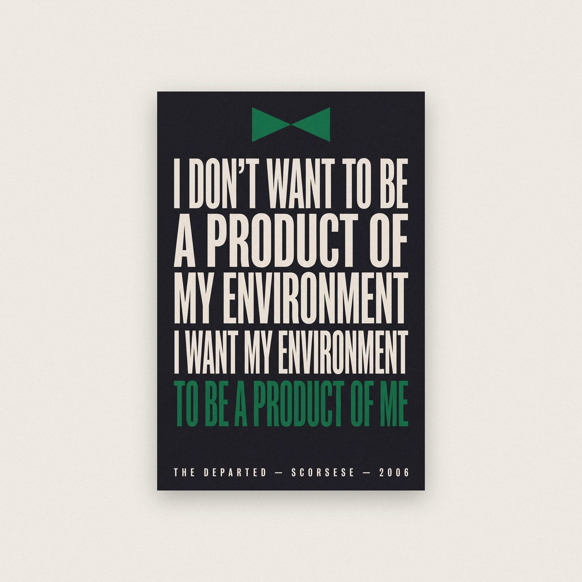 The Departed Print