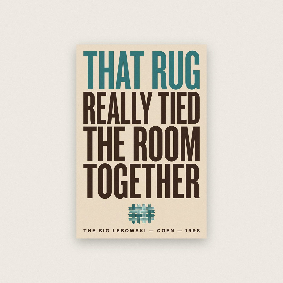 The Big Lebowski Print
