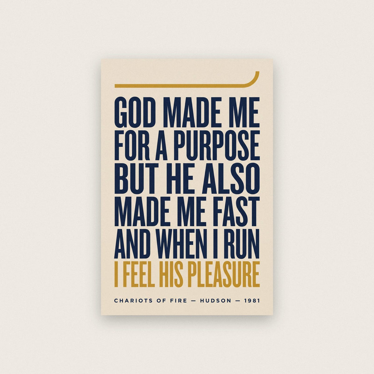 Chariots Of Fire Print