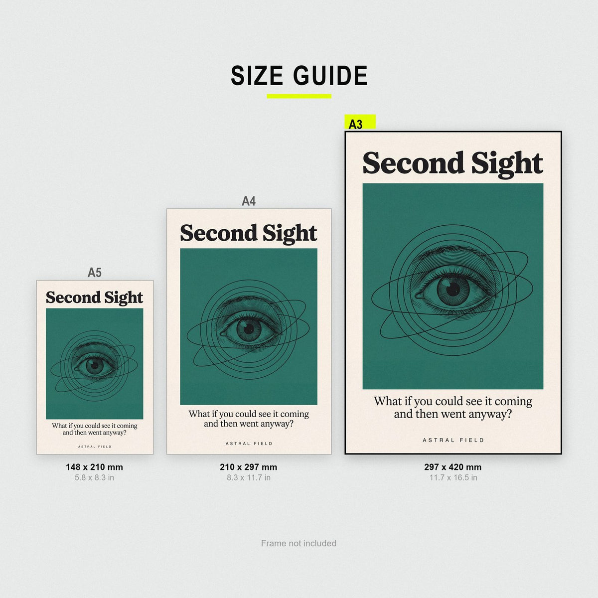 Second Sight Astral Field Art Print