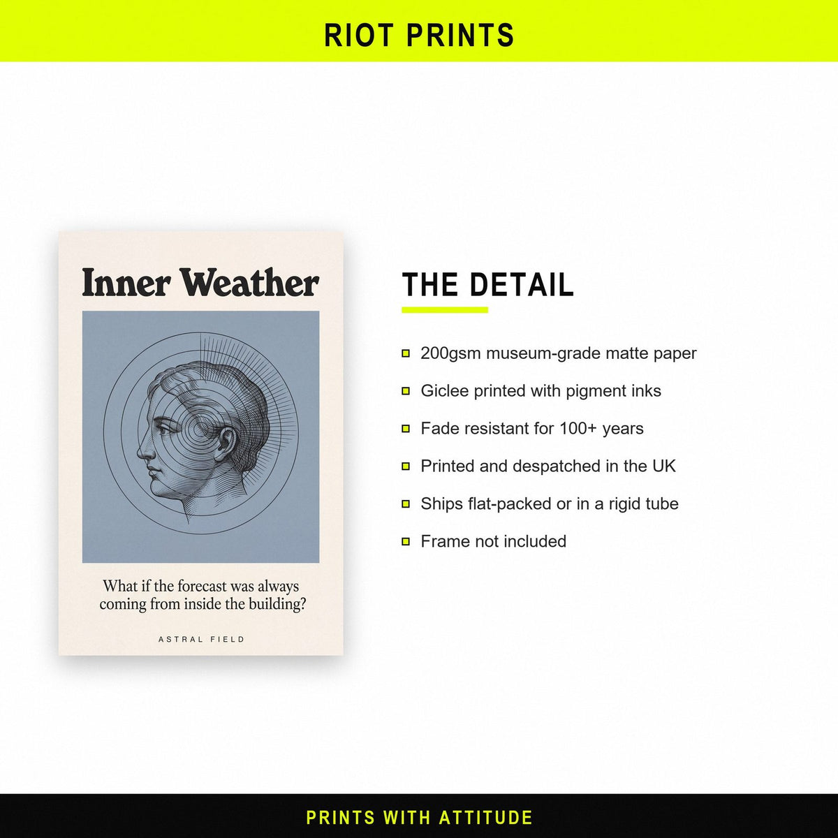 Inner Weather Astral Field Art Print