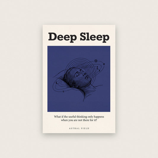 Deep Sleep Astral Field Art Print