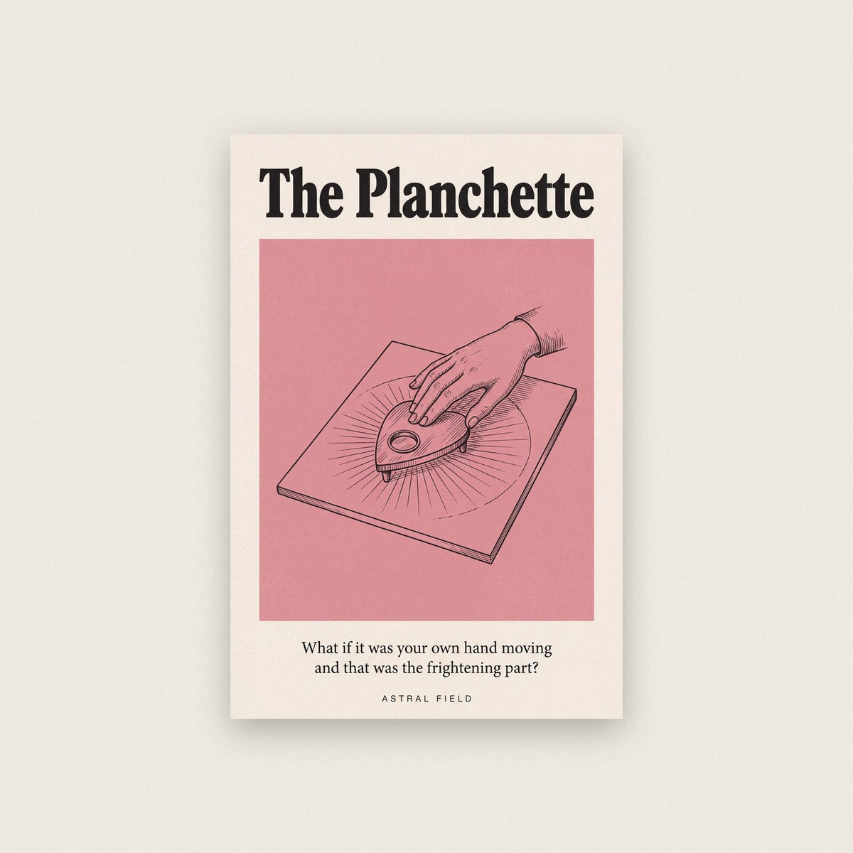 The Planchette Astral Field Art Print