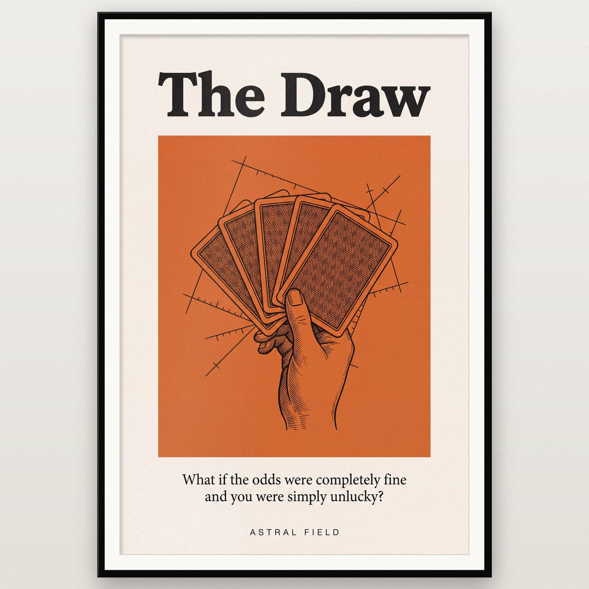 The Draw Astral Field Tarot Art Print