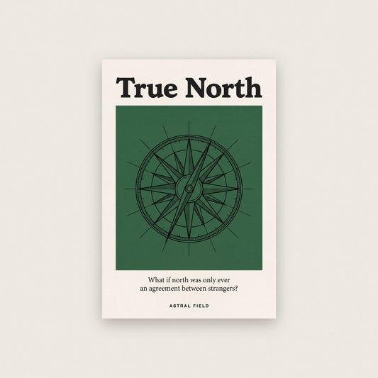 True North Astral Field Compass Art Print