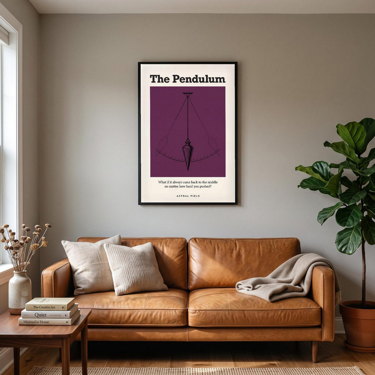 The Pendulum Astral Field Art Print