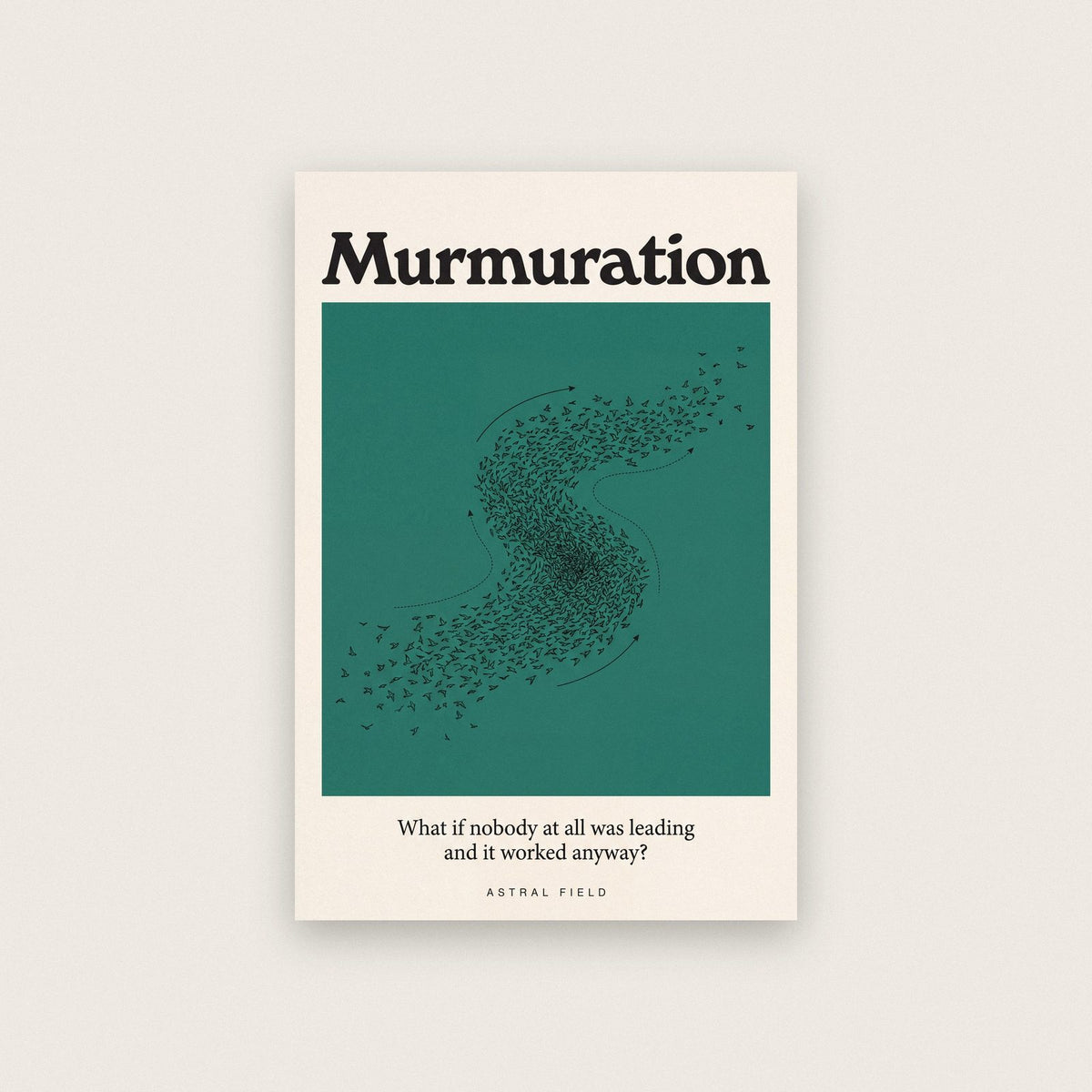 Murmuration Astral Field Art Print