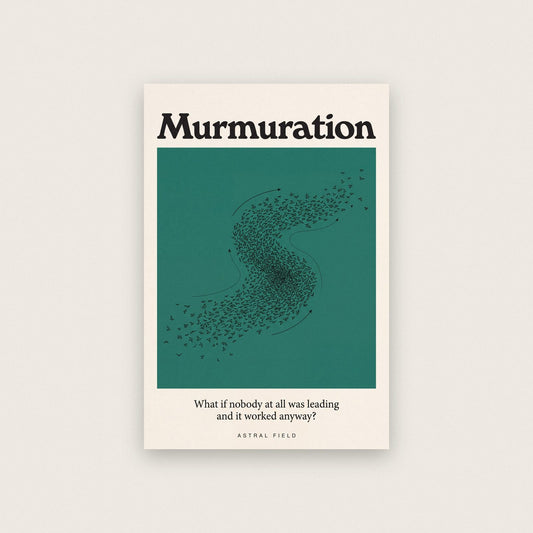 Murmuration Astral Field Art Print