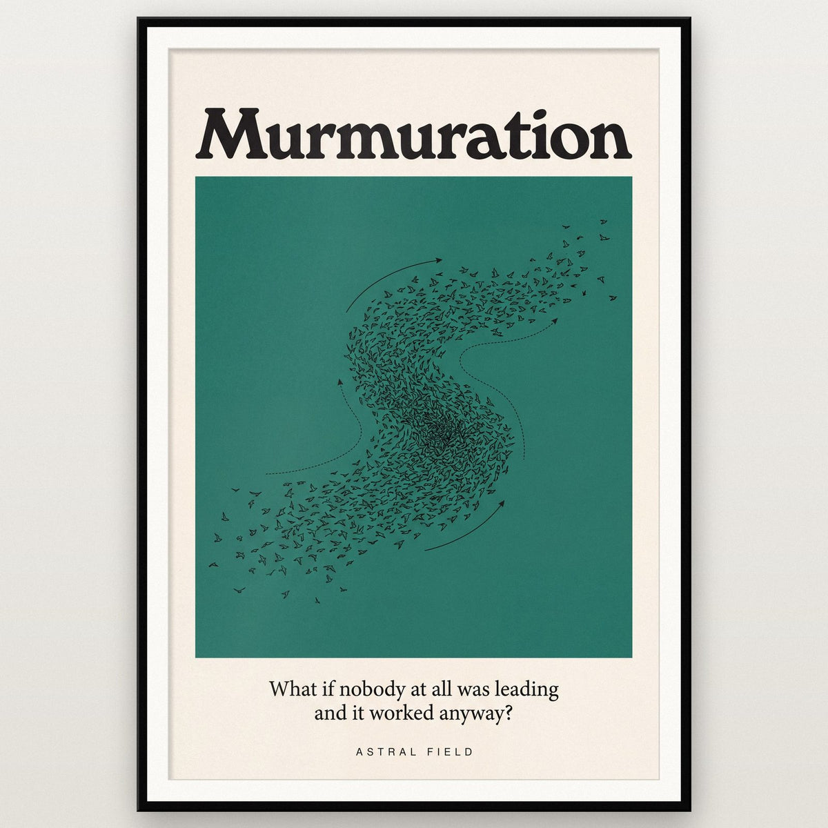 Murmuration Astral Field Art Print