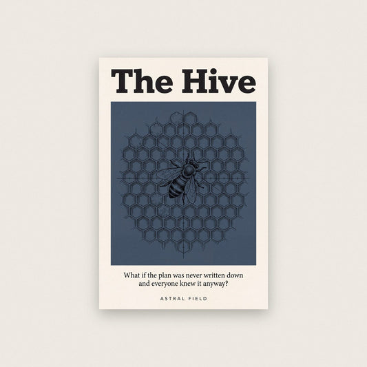The Hive Astral Field Bee Art Print