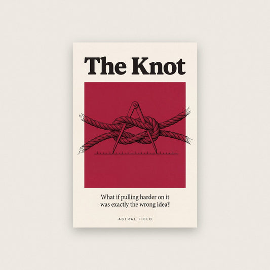 The Knot Astral Field Art Print