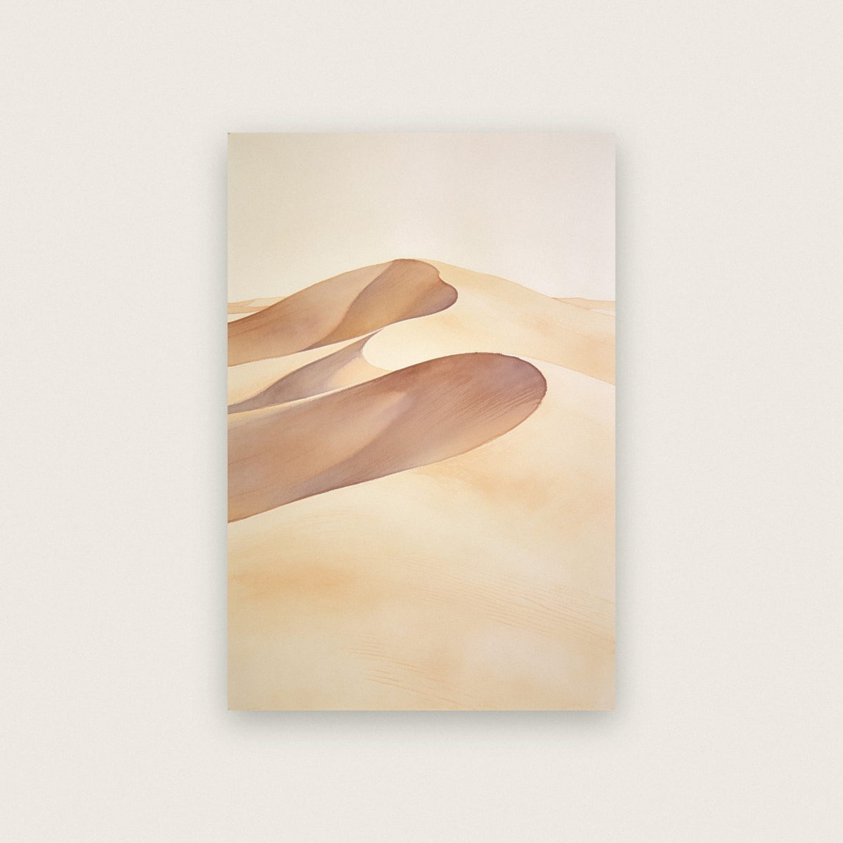 Dune Hand Minimal Art Print