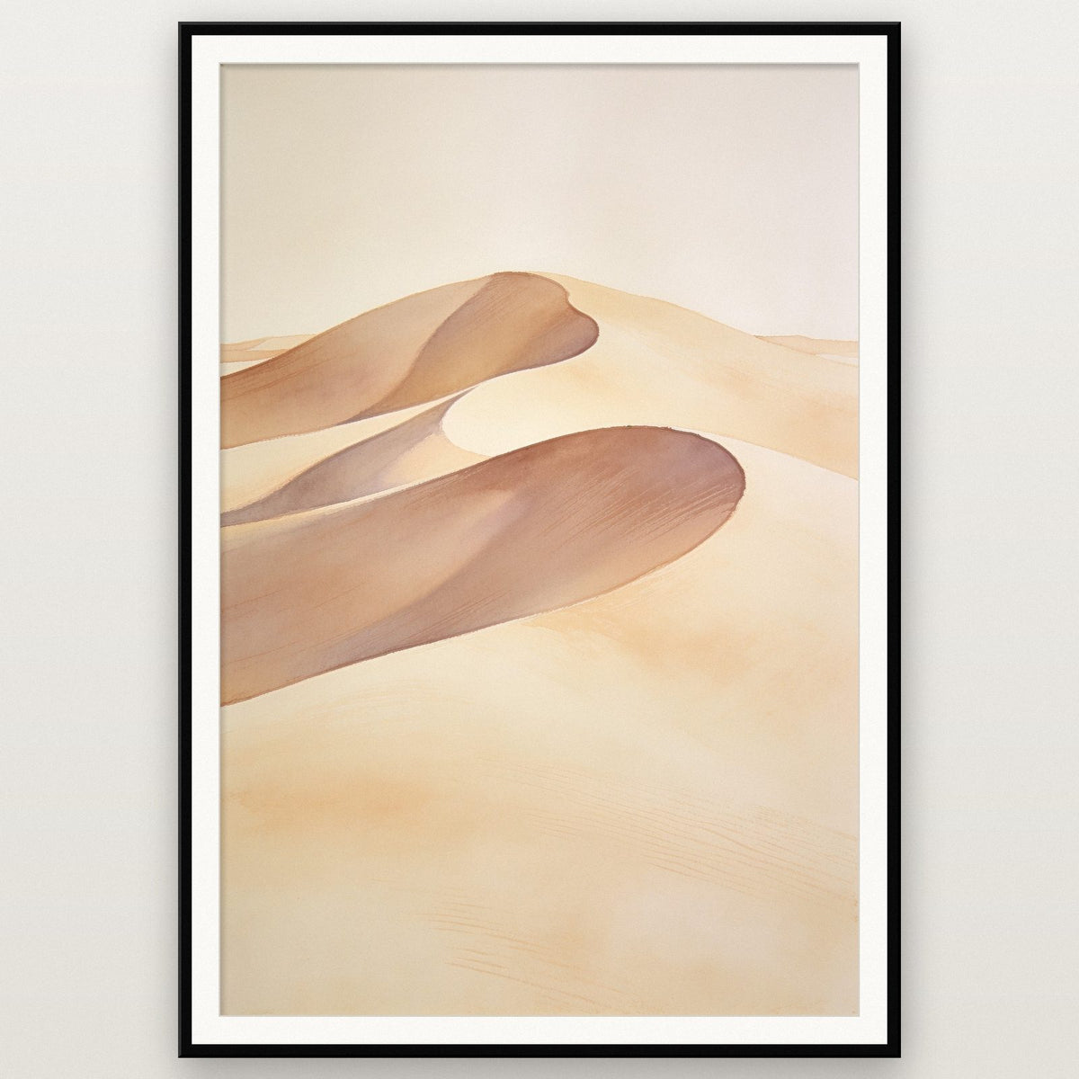 Dune Hand Minimal Art Print