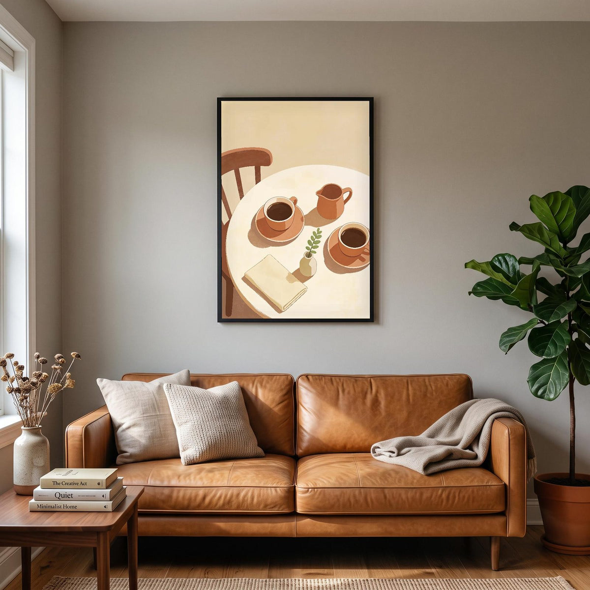 Coffee Table Still Life Art Print