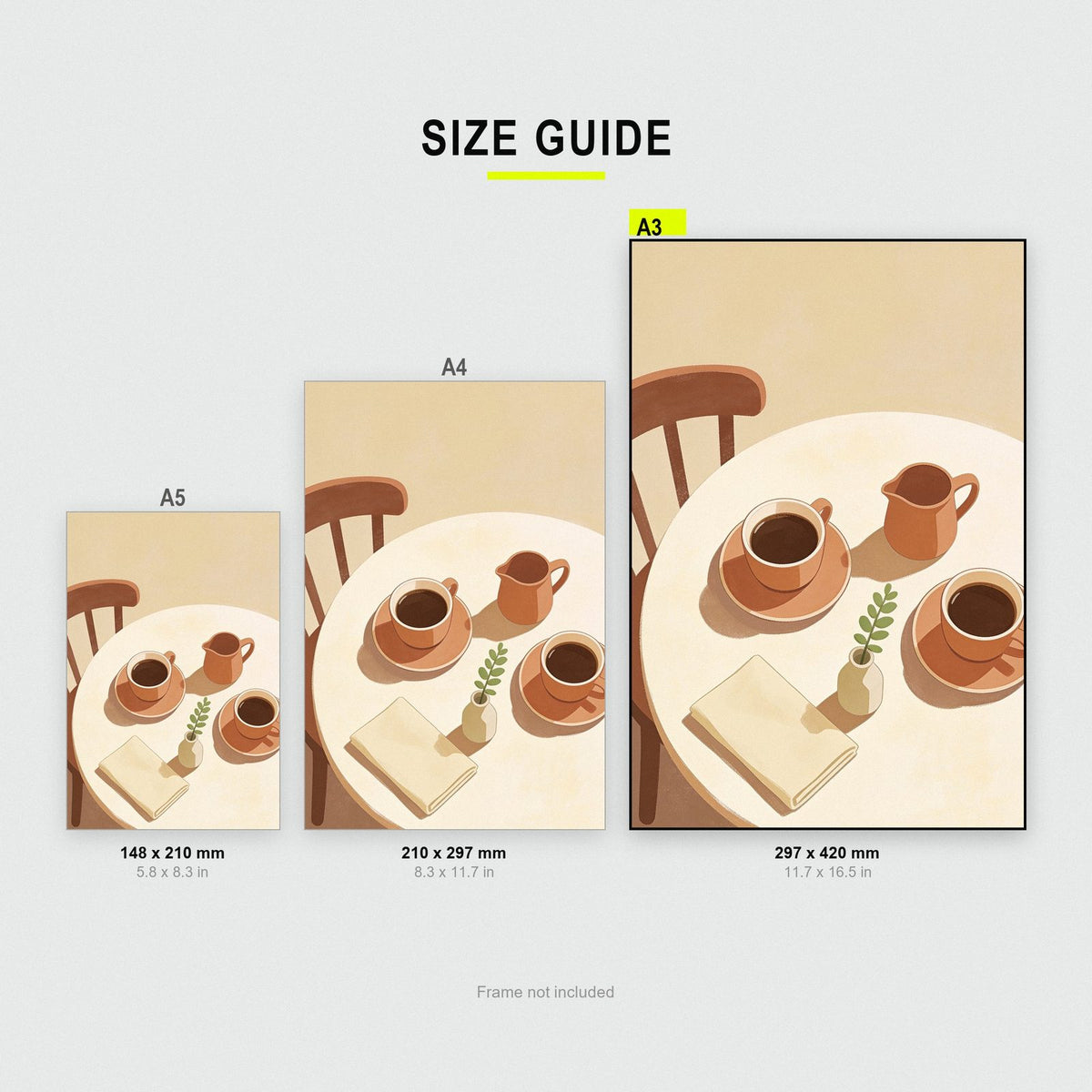 Coffee Table Still Life Art Print