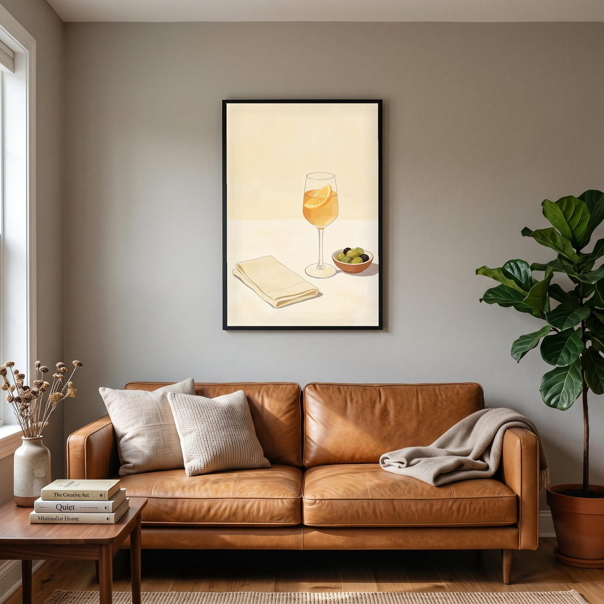 Spritz And Olives Art Print