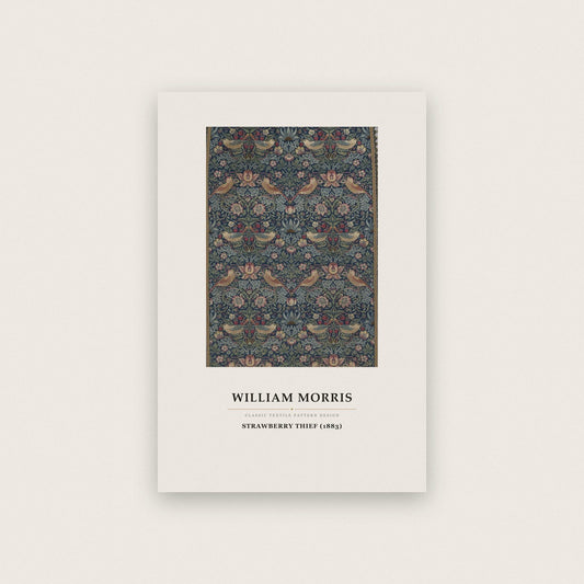 William Morris Strawberry Thief 1883 Art Print