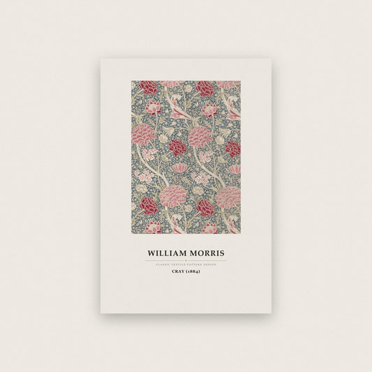 William Morris Cray 1884 Art Print