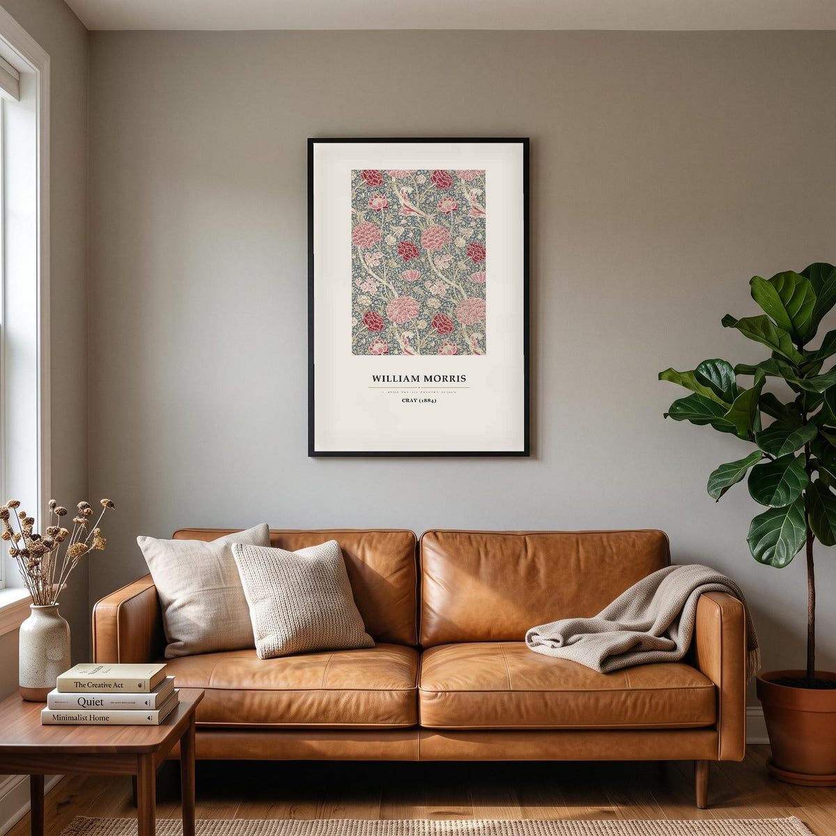 William Morris Cray 1884 Art Print