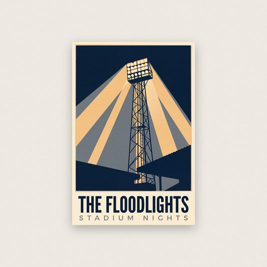 The Floodlights Football Art Print