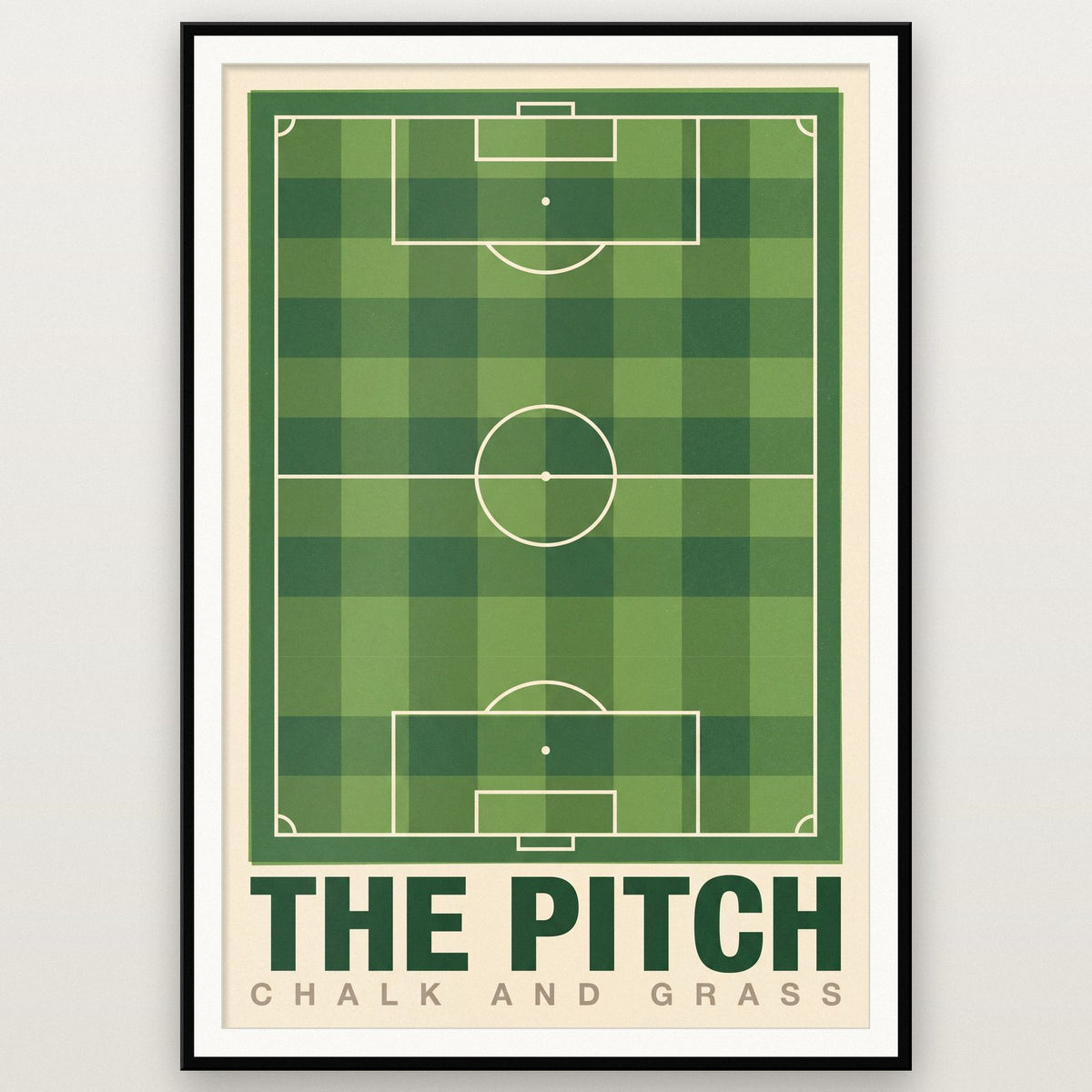 The Pitch Football Art Print