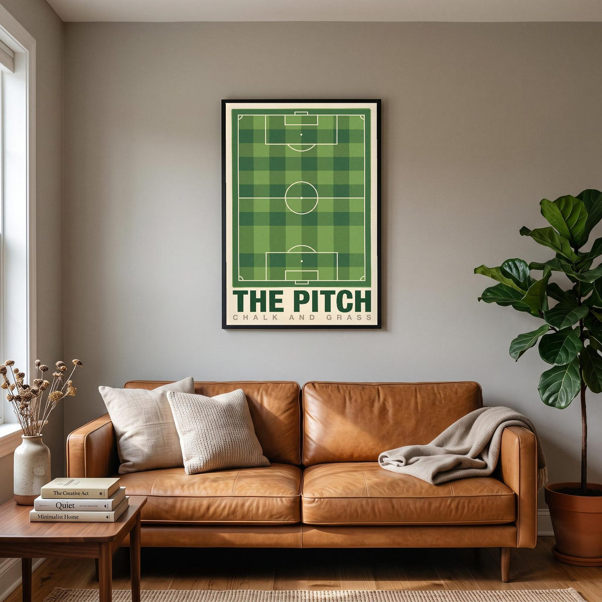 The Pitch Football Art Print