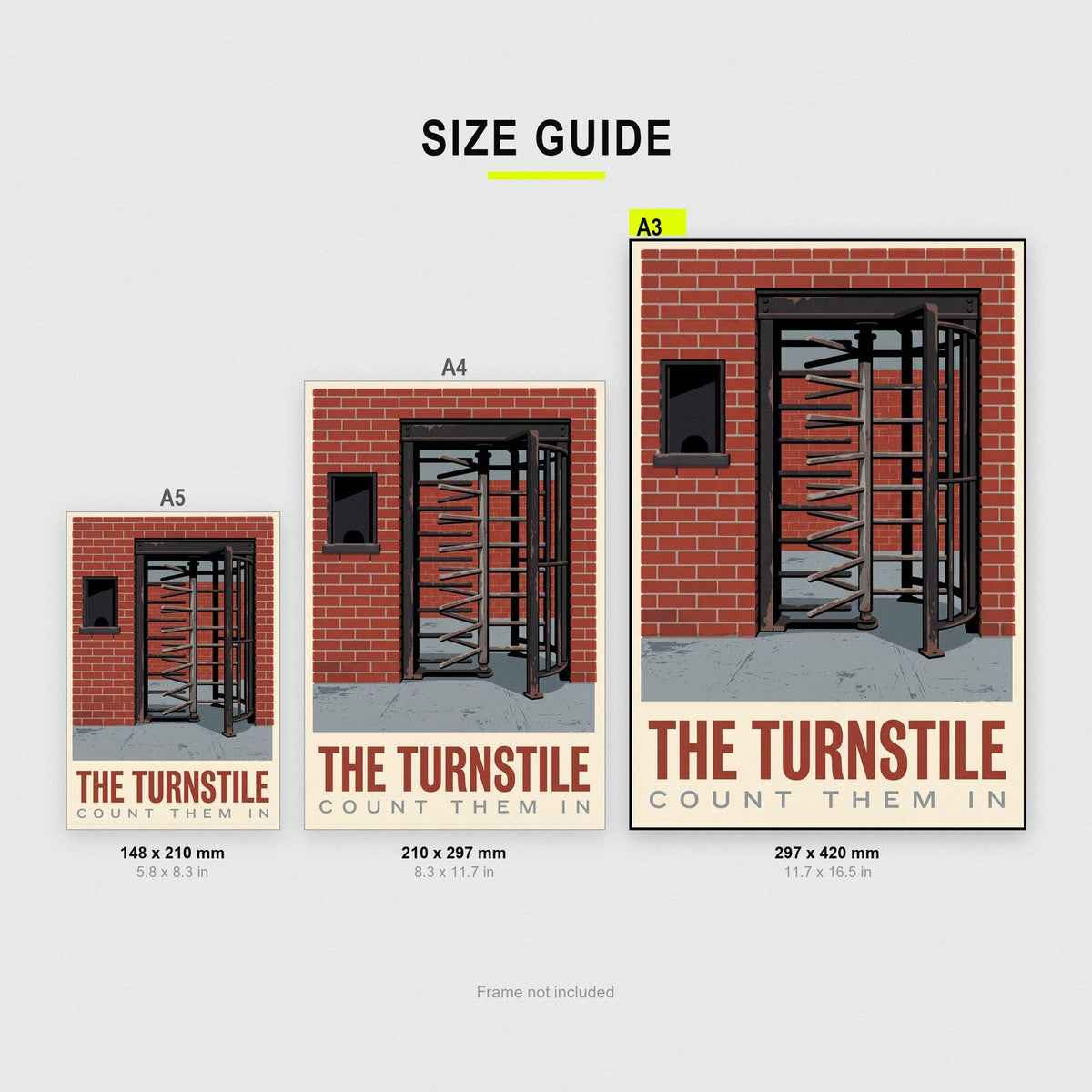 The Turnstile Football Art Print