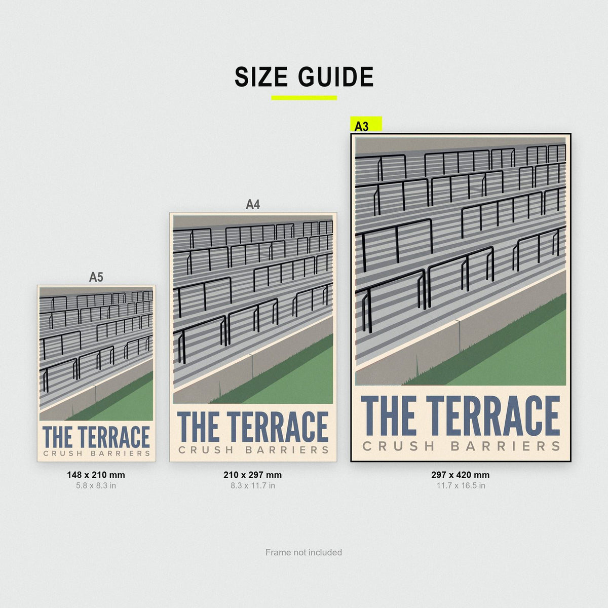 The Terrace Football Art Print