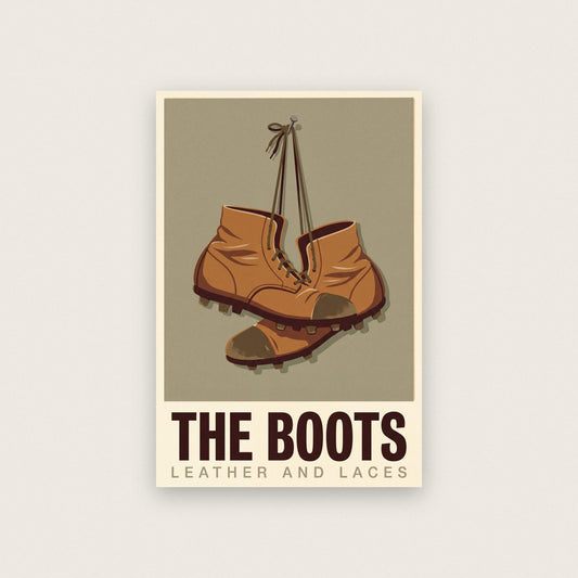 The Boots Football Art Print