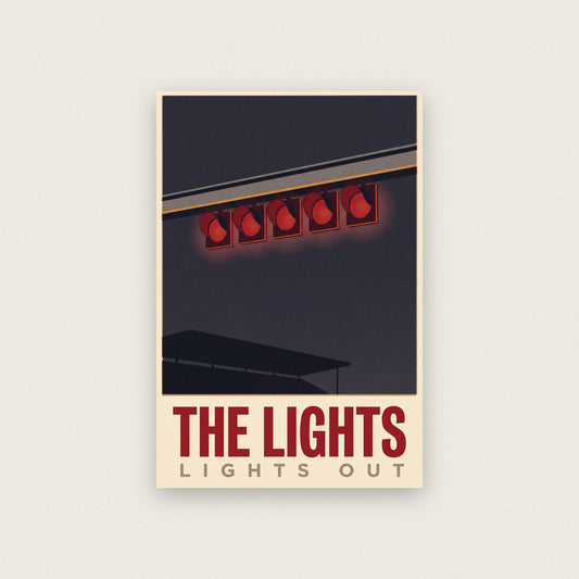 The Lights Motorsport Art Print